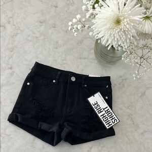 NWT Almost Famous distressed shorts
